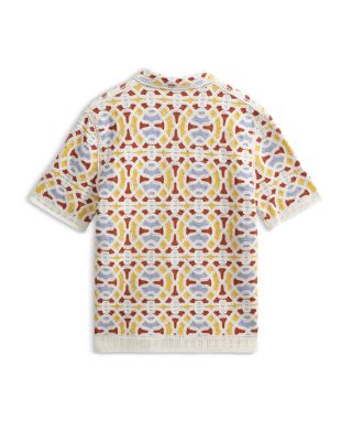 Dorset Crochet Short Sleeve Shirt