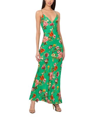Loma V Neck Cami Maxi Dress