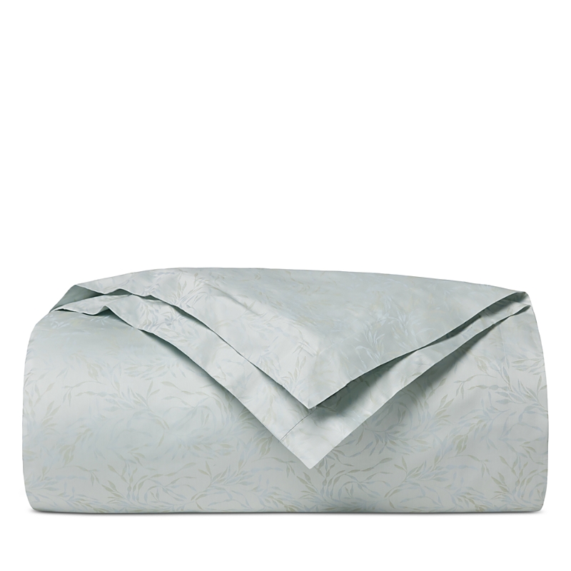Sferra Selini Leaf Sateen Jacquard Duvet Cover, King