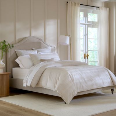 Gianna Textured Sateen Jacquard Sham, Standard