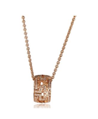 Pre-Owned Bvlgari Parentesi 18k Rose Gold Pendant