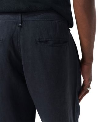 Tapered Linen Trousers