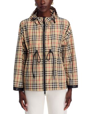 Bacton Check Hooded Jacket