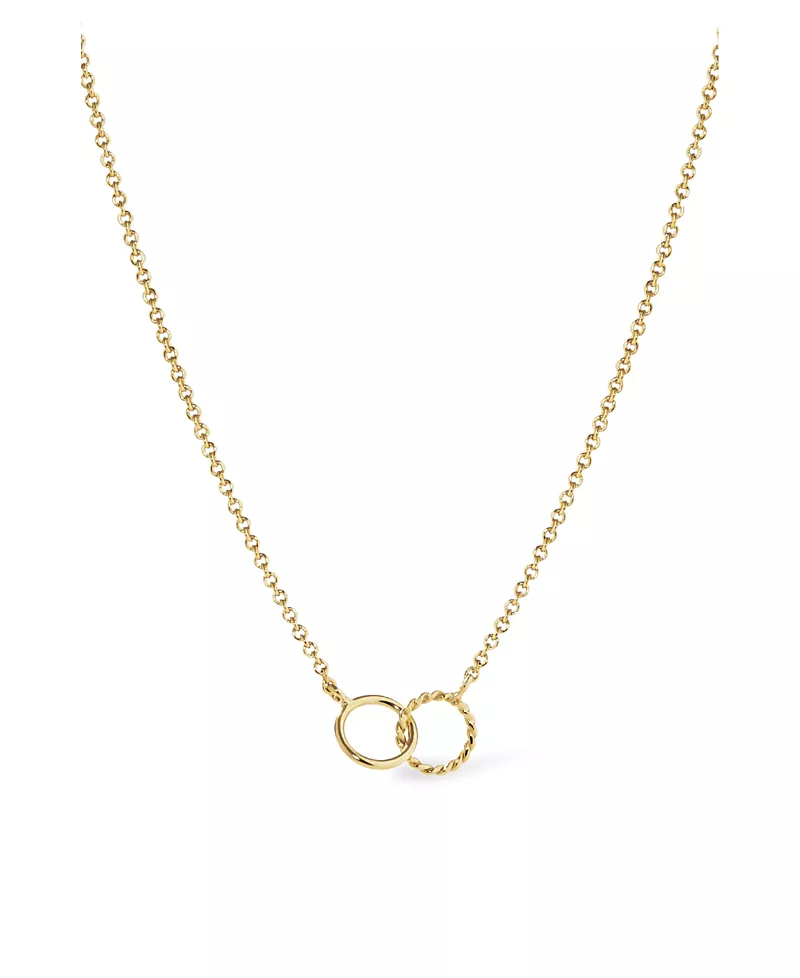 Ana Luisa Sam Interlocking Circles Necklace