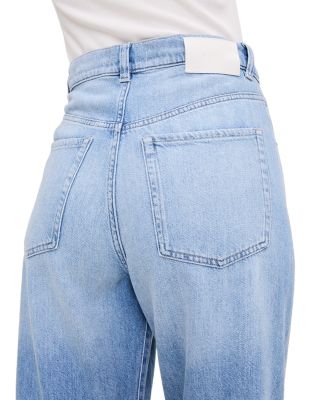 Taylor Aura Relaxed Barrel Ultra High Rise Drawstring Jeans in Beachwave
