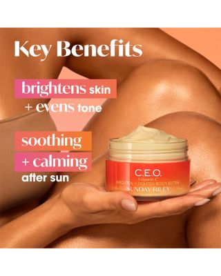 C.E.O. Vitamin C Brighten + Tighten Body Butter 6.7 oz.