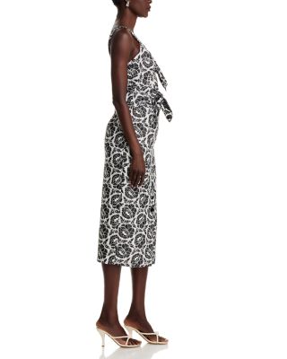 Gia Tie Front Midi Dress