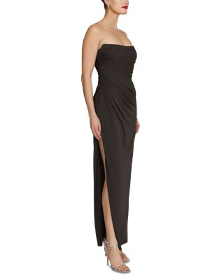 Patrice Ruched Matte Jersey Gown  
