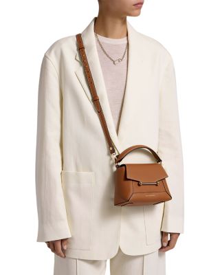 Mosaic Nano Leather Top Handle Bag