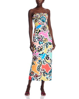 Orion Rainbow Oasis Jacquard Dress