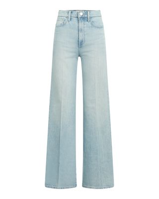 Petites The Mia High Rise Wide Leg Jeans in Breathless