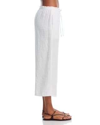 Cropped Wide Leg Pants