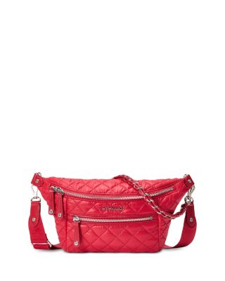 Small Quilted Nylon Crosby Sling Bag