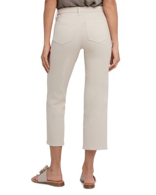 Piper High Rise Cropped Straight Leg Jeans