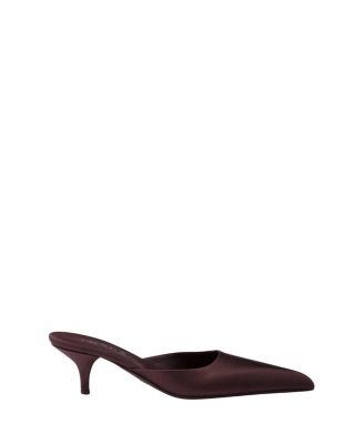  Women's Satin Mules