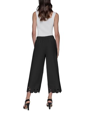Flora Cut Out Cropped Pants