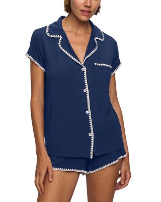 Frida Whipstitch Short Pajama Set
