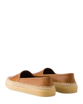 Men's Nappa Leather Espadrilles Loafers