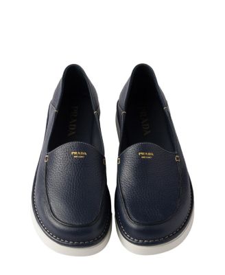 Men's Leather Slip-On Loafers