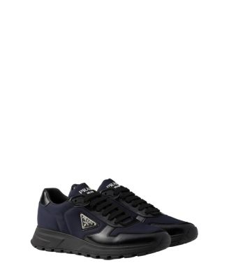  Men's Prax 01 Re-Nylon and Brushed Leather Sneakers