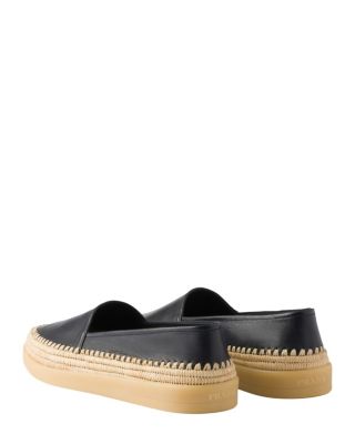 Men's Nappa Leather Espadrilles Loafers