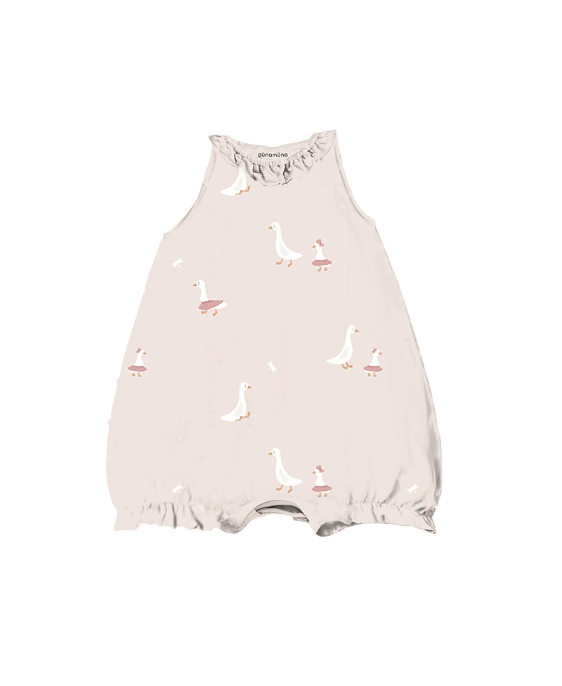 Gunamuna Girls' Bubble Romper - Baby, Little Kid