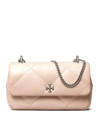 Mini Kira Diamond Quilted Leather Flap Bag
