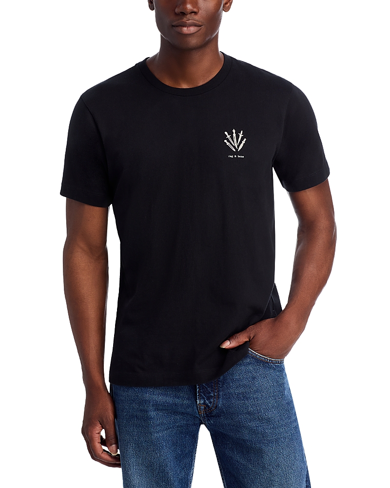 Rag & Bone Dagger Embroidered T-shirt