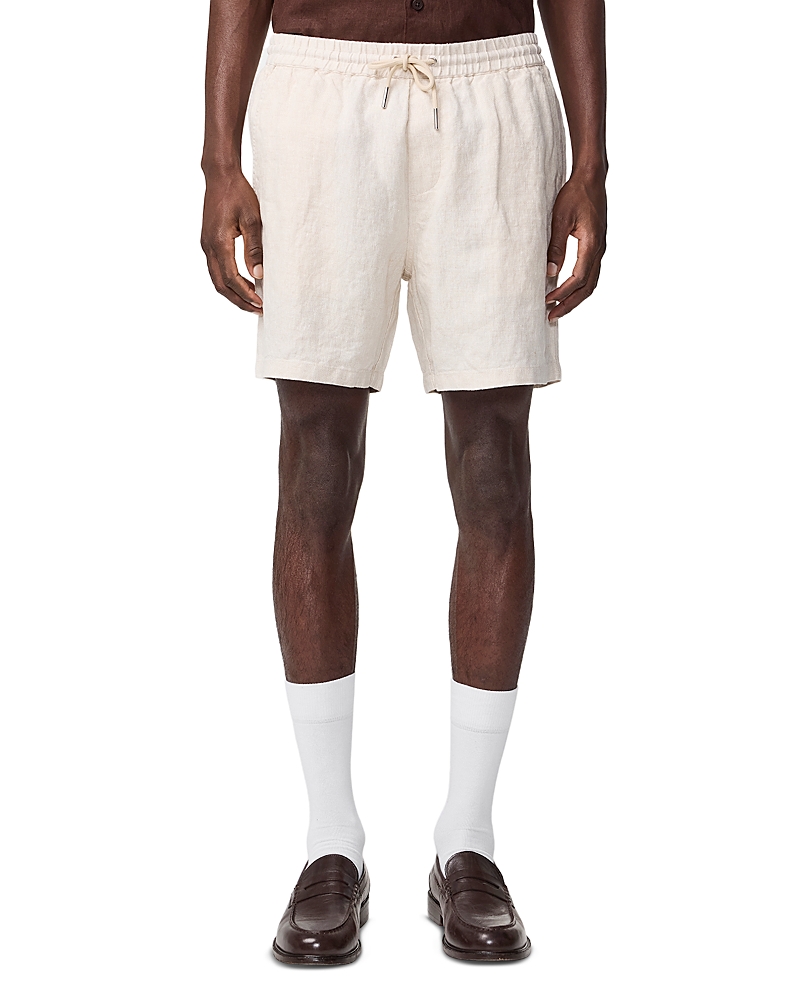 NN07 Gregor 1454 Relaxed Fit Linen Shorts