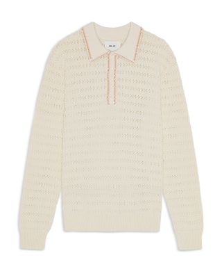 Josh 6636 Regular Fit Long Sleeve Polo Sweater 