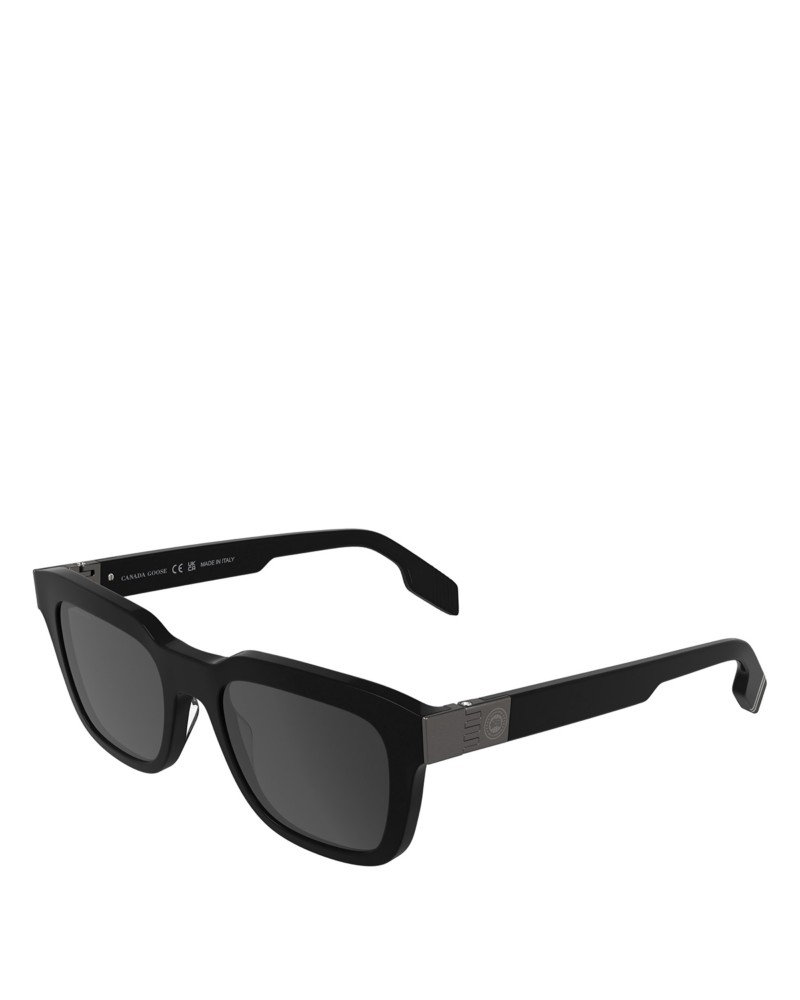 Canada Goose Square Sunglasses, 52mm in Black