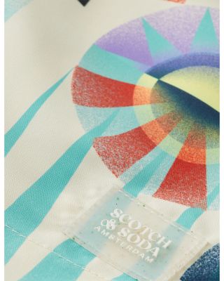 Boys' Mid Length Allover Printed Swim Shorts - Little Kid, Big Kid