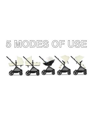 EOS 5-in-1 Travel System Stroller + Lightweight Aton G Infant Car Seat