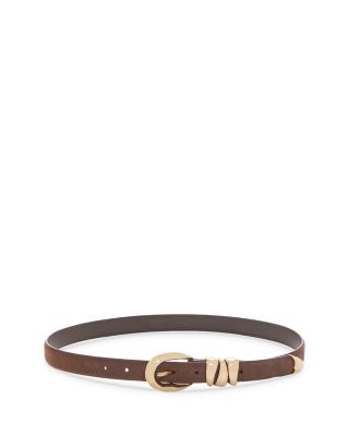 Women's Triple Keeper Suede Belt