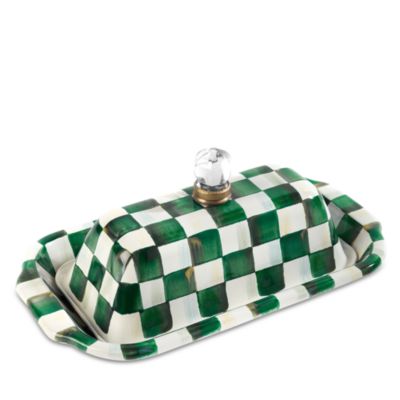 Emerald Check Butter Box