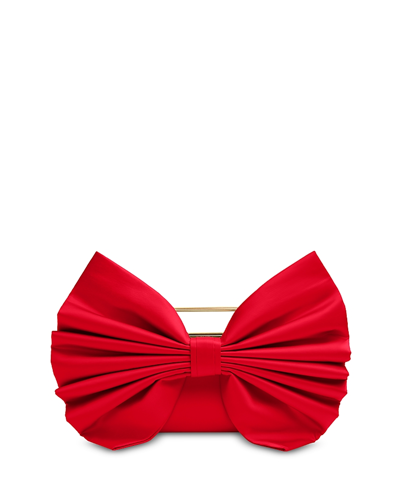 ALICE AND OLIVIA ALICE AND OLIVA SEMIRA BOW CLUTCH
