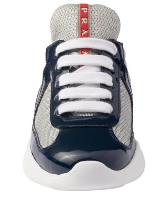  Women's America's Cup Biker Fabric Sneakers