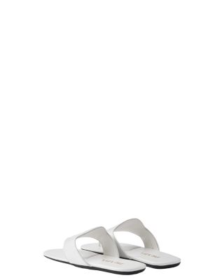 Women's Brushed Leather Thong Sandals