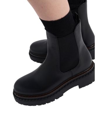 Women's Leather Chelsea Boots