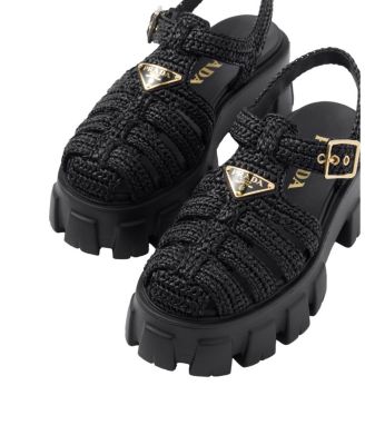 Women's Monolith Crochet Cage Sandals