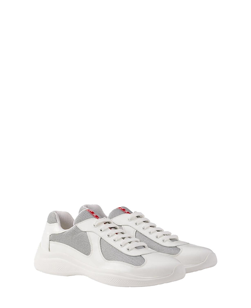Prada Sneakers Men White In White