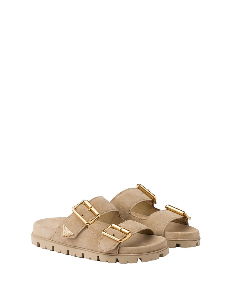 Prada Sandals In Neutral
