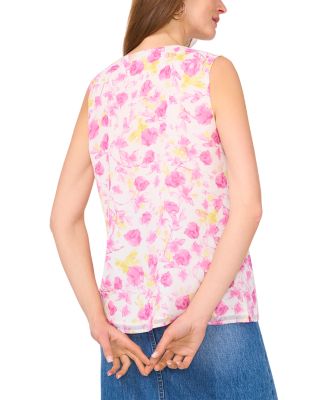 Sleeveless Ruffled Top