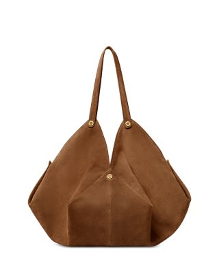 Protea Suede Large Shoulder Bag