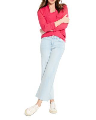 Bolero Linen Blend Cardigan Sweater