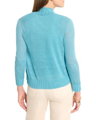 Bolero Linen Blend Cardigan Sweater