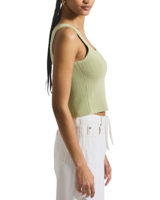 Sain Ribbed Sweater Tank Top