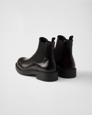 Men's Brushed Leather Chelsea Boots