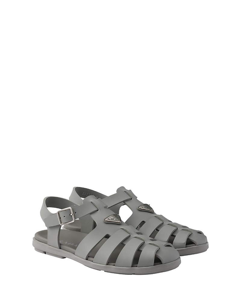 Prada Men's Rubber Fisherman Sandals