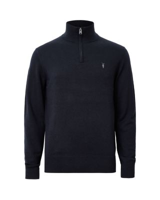 Kilburn Wool & Nylon Regular Fit Quarter Zip Sweater